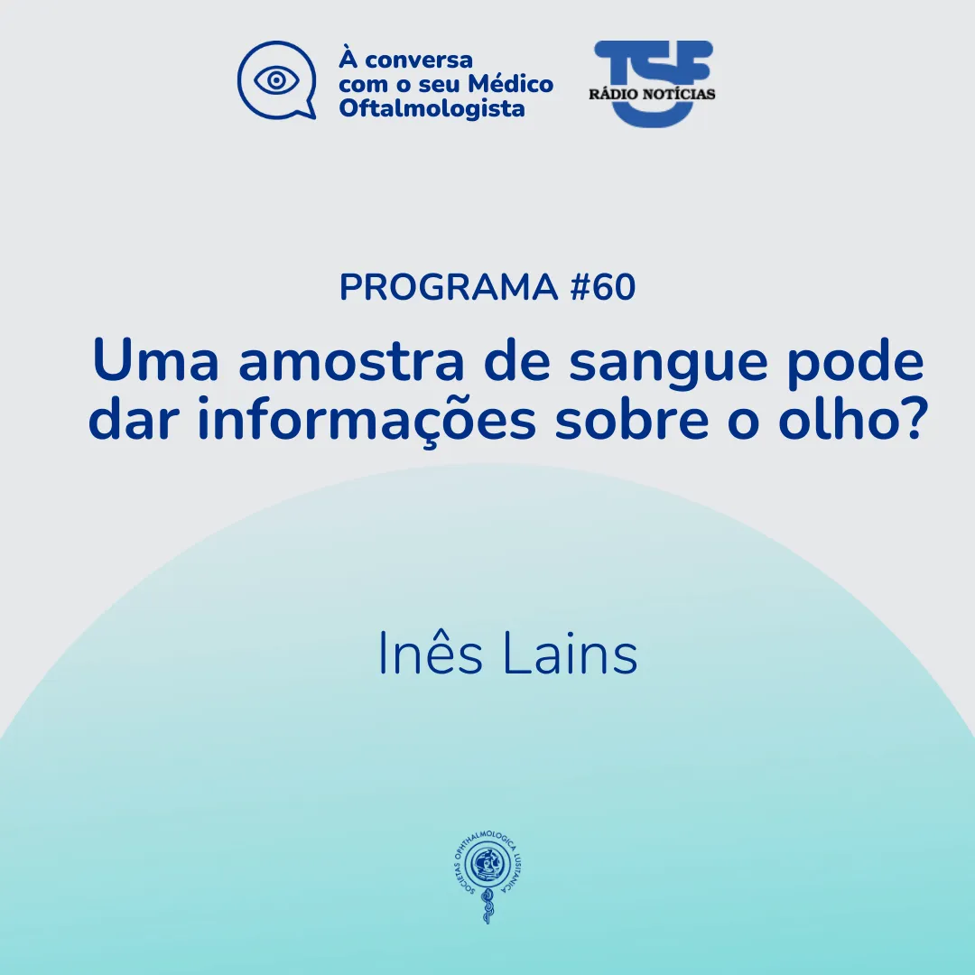 Uma amostra de sangue pode dar informações sobre o olho?