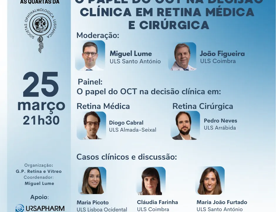 O papel do OCT na decisão clínica em Retina Médica e Cirúrgica