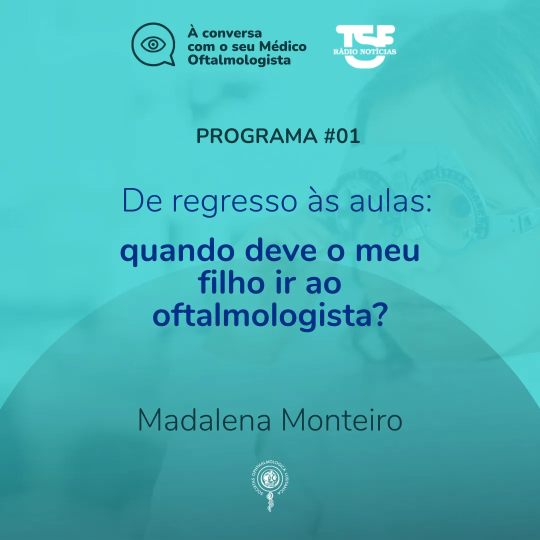 De regresso às aulas: quando deve o meu filho ir ao oftalmologista?
