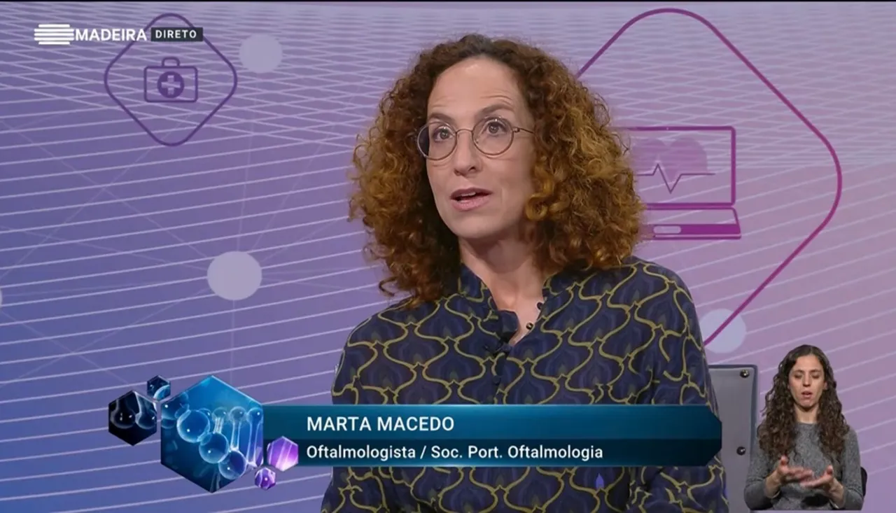 Dra Marta Macedo, no programa “Consultório” da  RTP Madeira