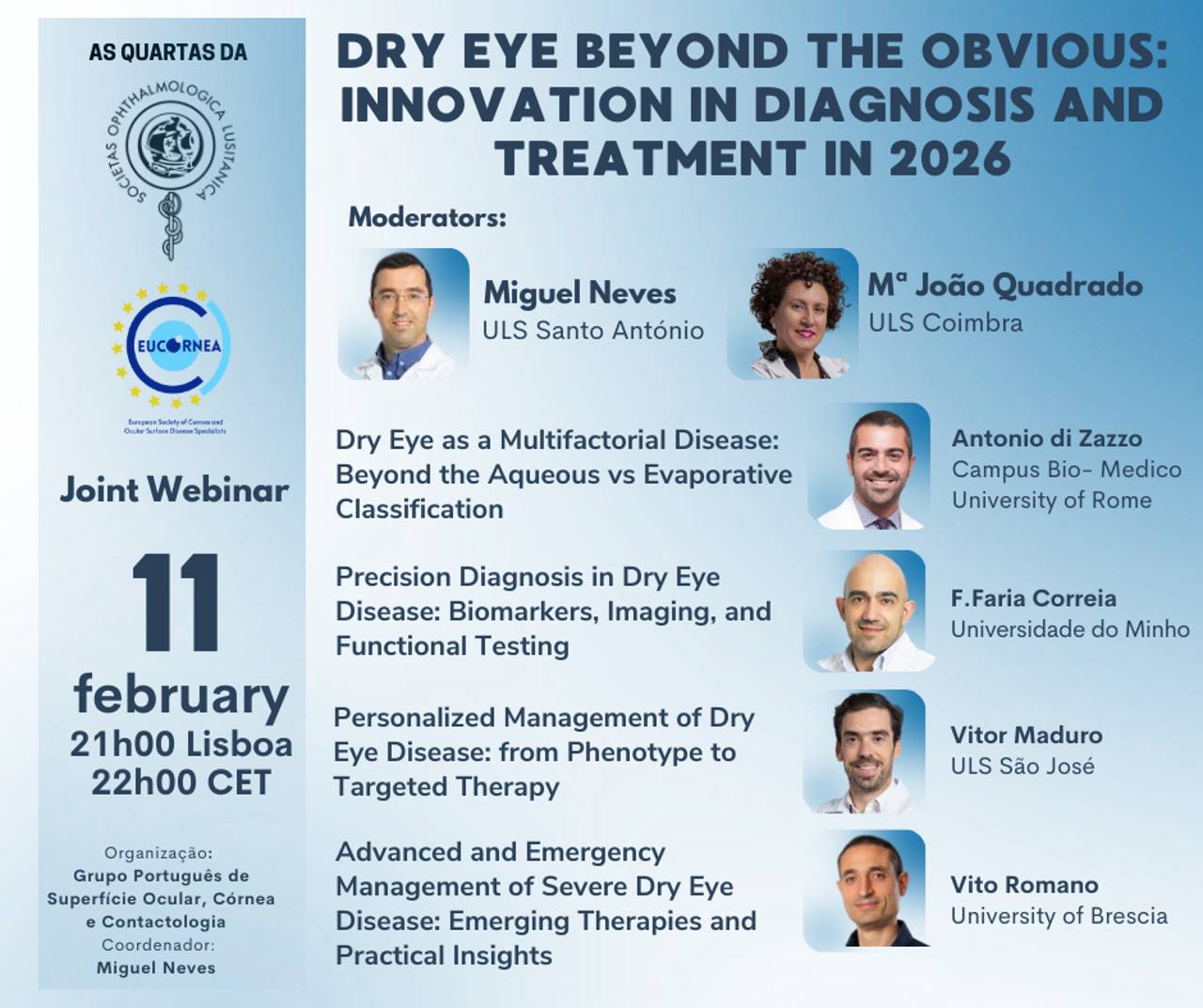 Joint Webinar SPO – Eucornea