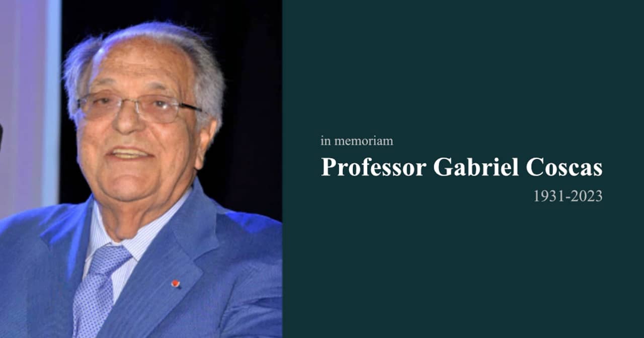 Professor Gabriel Coscas – 1931-2023