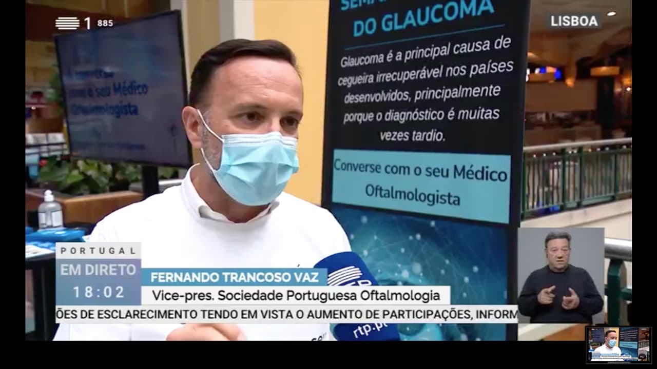 Campanha de informação sobre o Glaucoma