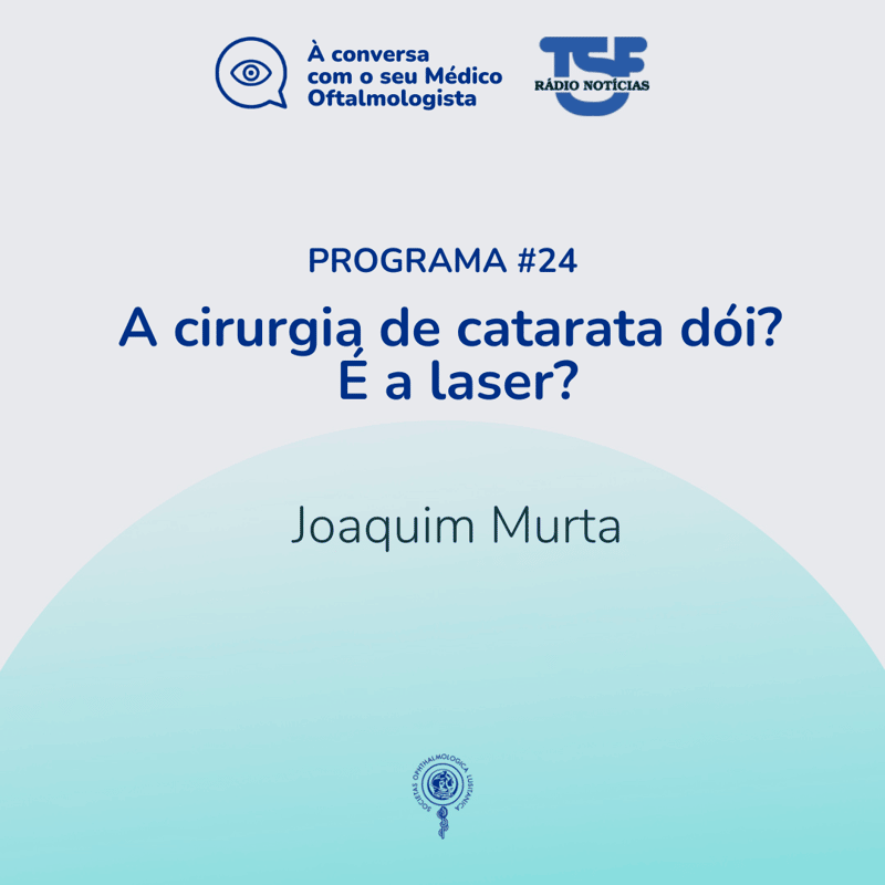 A cirurgia de catarata dói? É a laser?