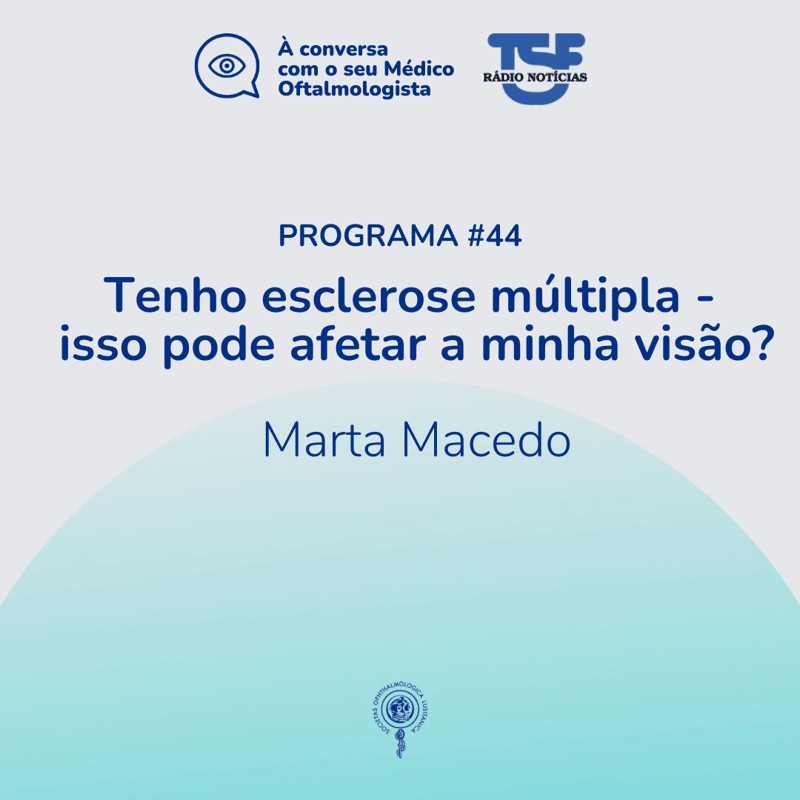 Tenho esclerose múltipla – isso pode afectar a minha visão?