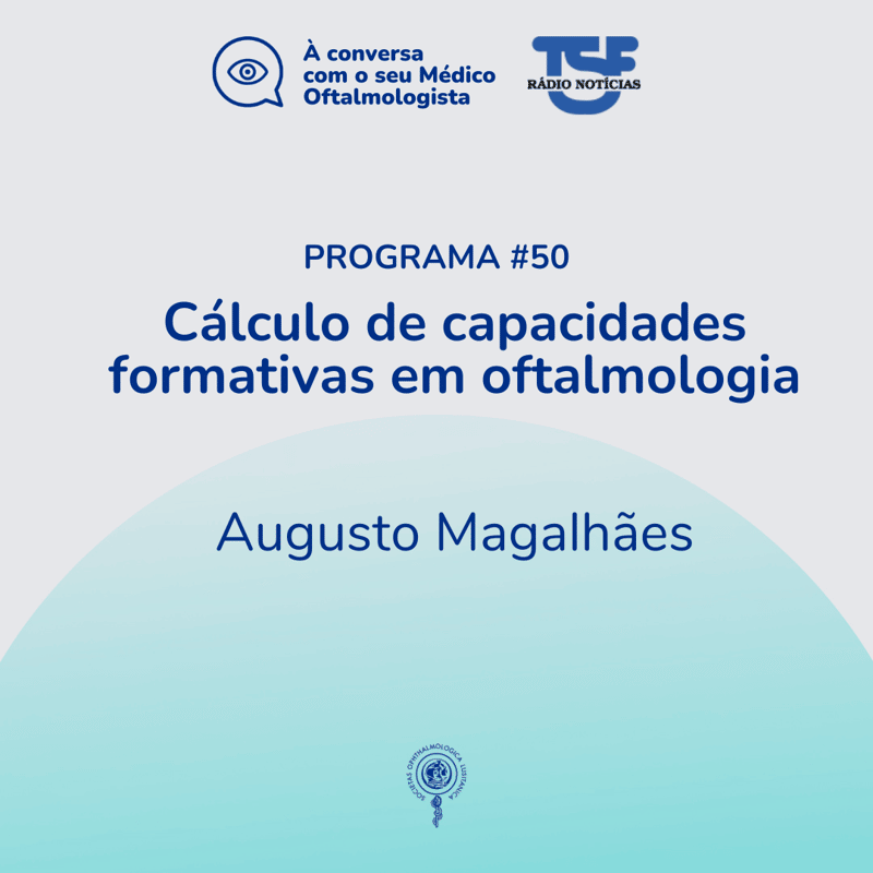 Cálculo de capacidades formativas em oftalmologia