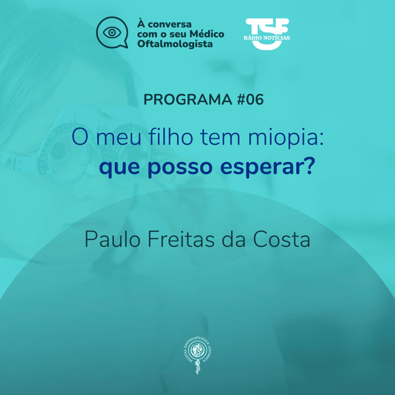 O meu filho tem miopia: que posso esperar?