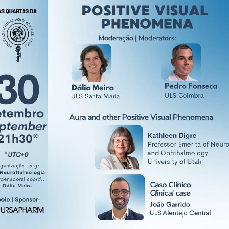 Cartaz do webinar «Positive Visual Phenomena» — 30 de setembro de 2026, 21h30 (As Quartas da SPO)